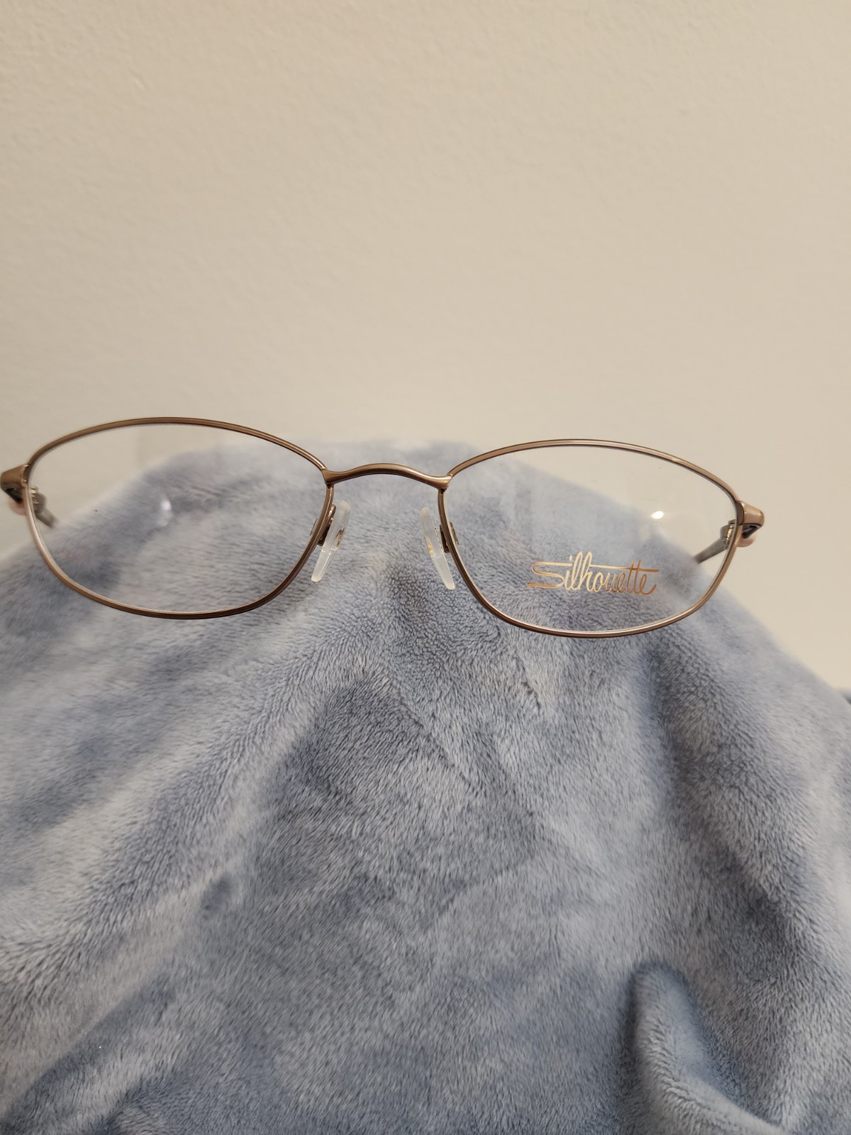 NEW SILHOUETTE M 6465 /40 V 6051 ROSE GLITTER AUTHENTIC FRAMES EYEGLASSES 51-18