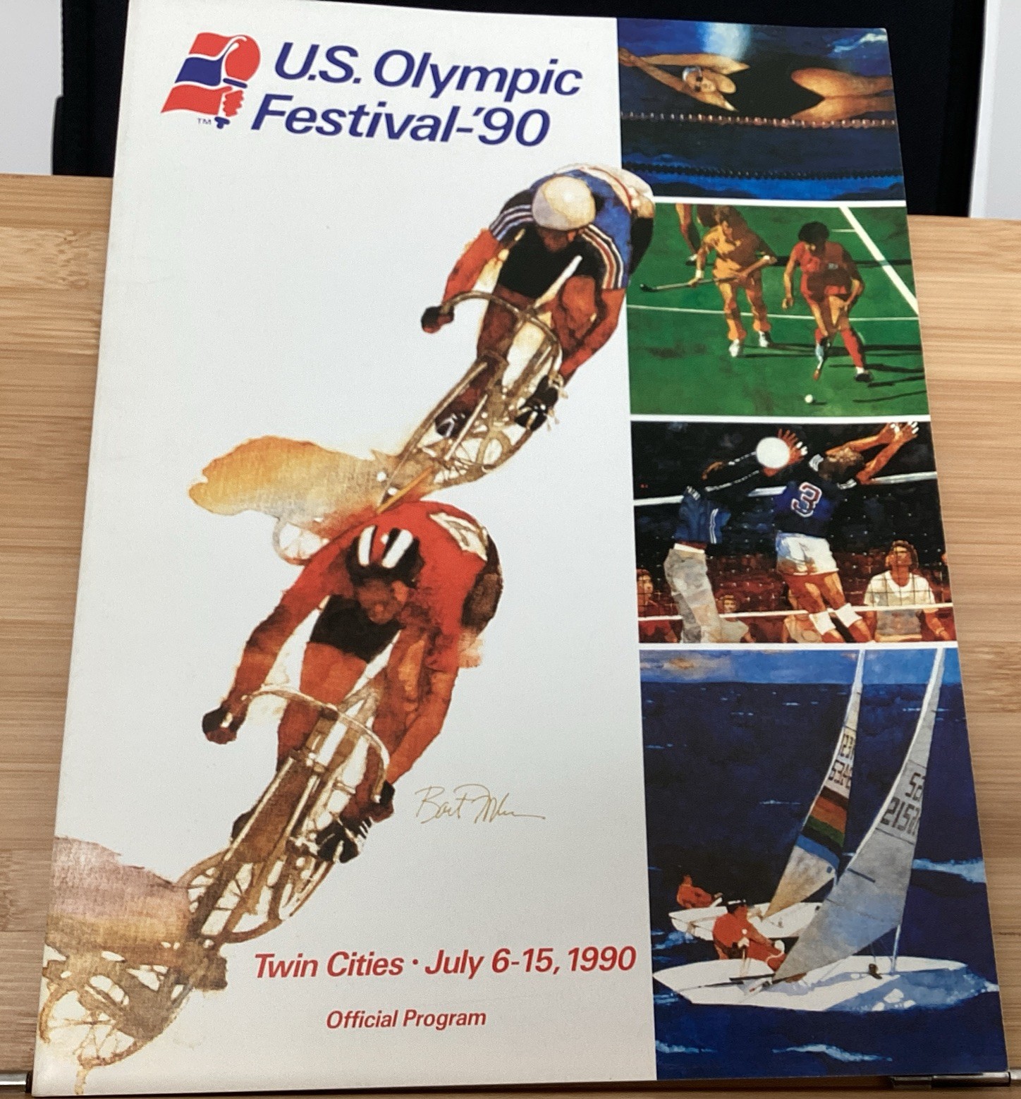 Twin Cities July 6-15 1990 U.S. Olympic Festival -90 Official Program Twin Cities July 6-15 1990 U.S. Olympic Festival -90 Official Program