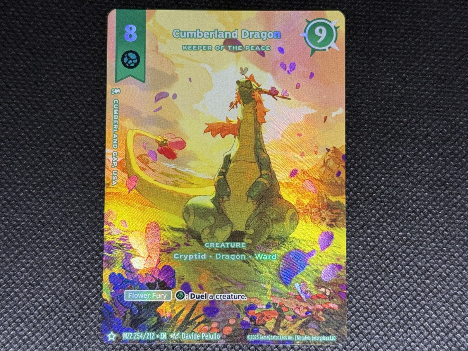 MetaZoo TCG - Cumberland Dragon HIDDEN RARE - Torrential Tides