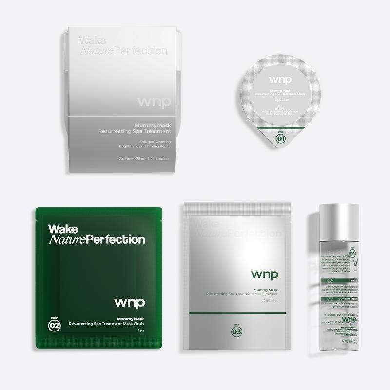 New 3D Lifting & Firming WNP Facial Mummy Mask ACTIVATOR KIT Wrinkles Treatment New 3D Lifting & Firming WNP Facial Mummy Mask ACTIVATOR KIT Wrinkles Treatment