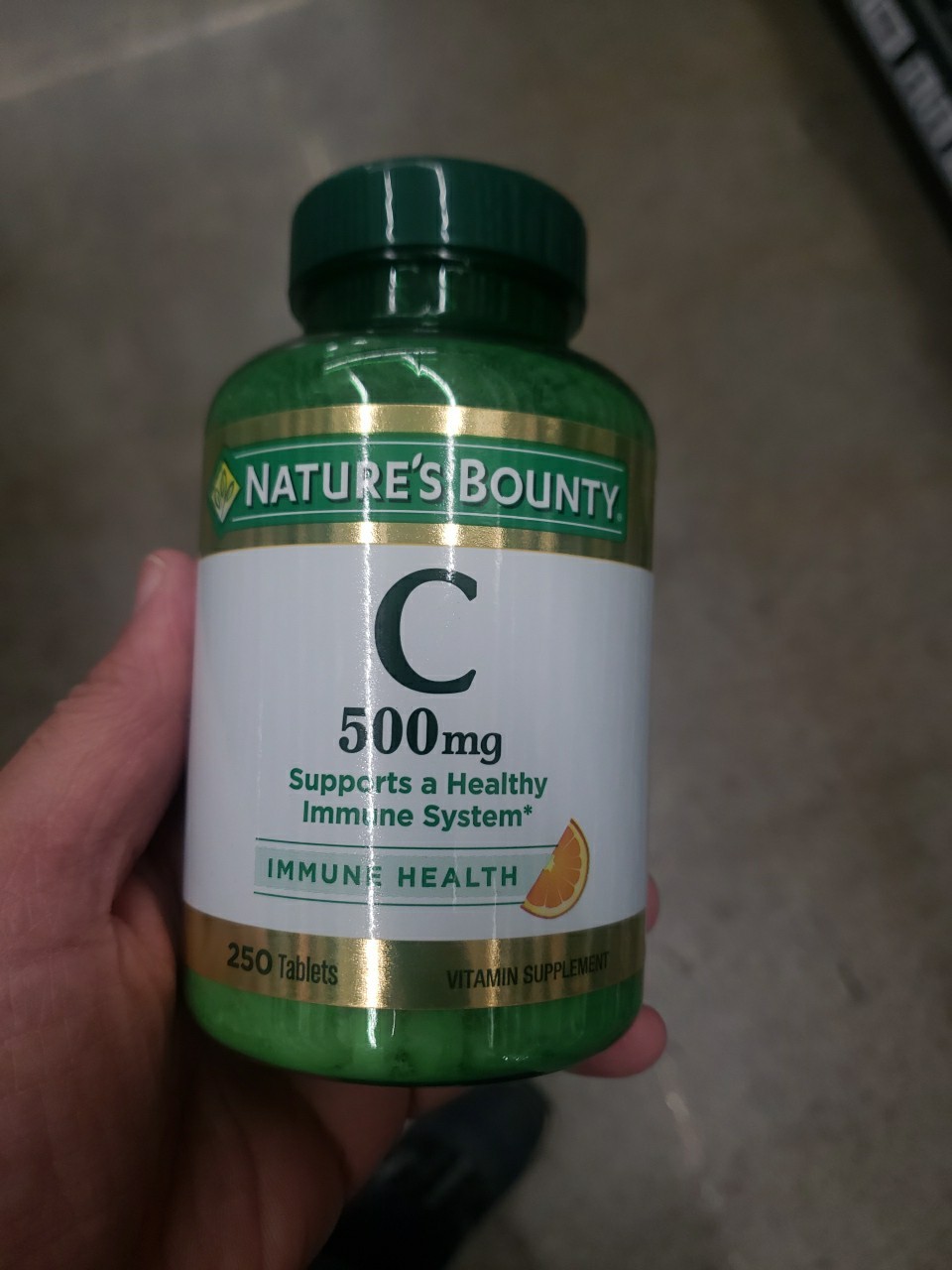 Nature\'s Bounty Vitamin C 500Mg 250 Tablets Immune Support Antioxidant Nature\'s Bounty Vitamin C 500Mg 250 Tablets Immune Support Antioxidant
