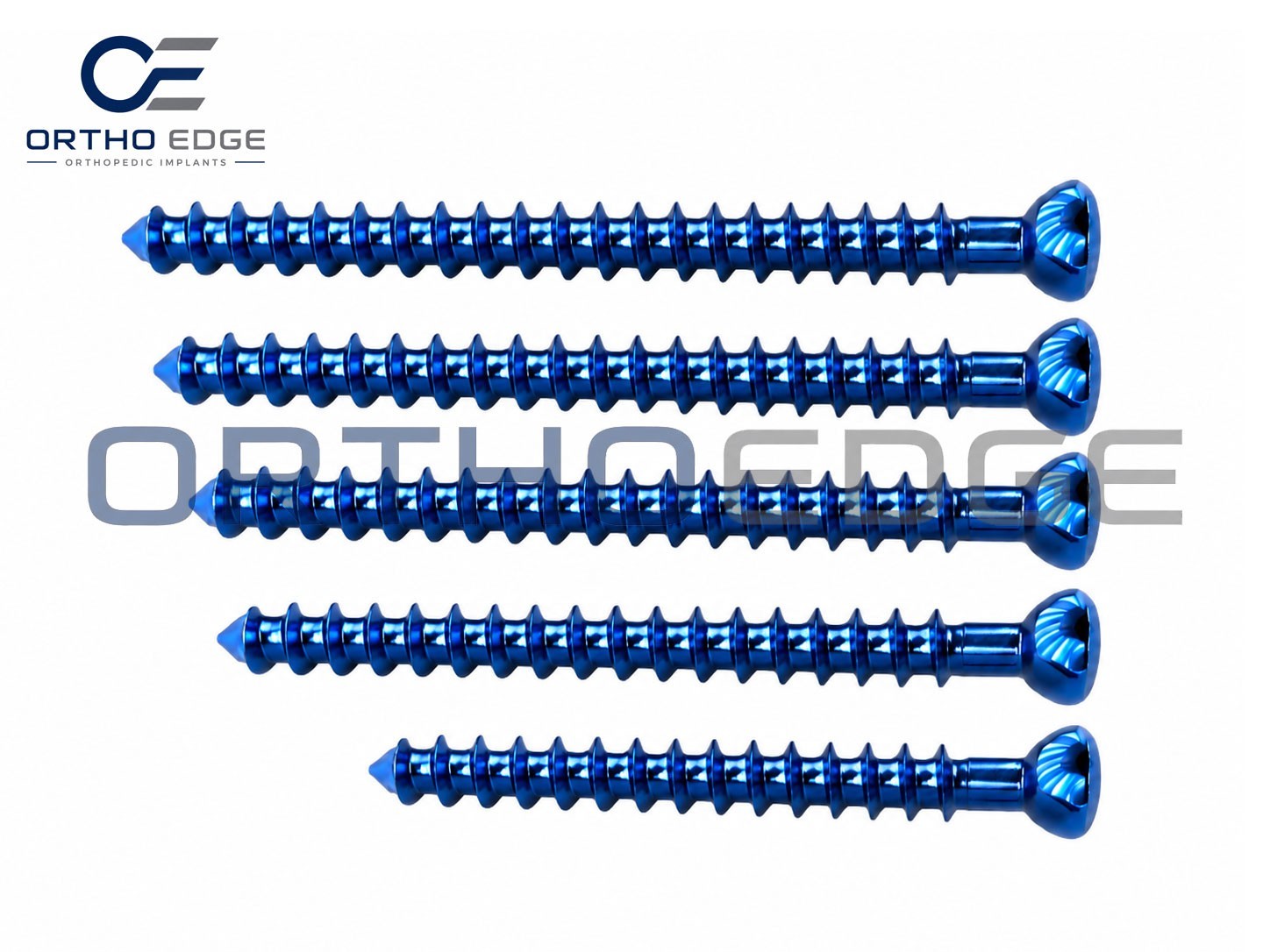 Cancellous Screws 4.0mm Full thread 14 to 60mm Titanium grade 5 (200 Pcs) Cancellous Screws 4.0mm Full thread 14 to 60mm Titanium grade 5 (200 Pcs)