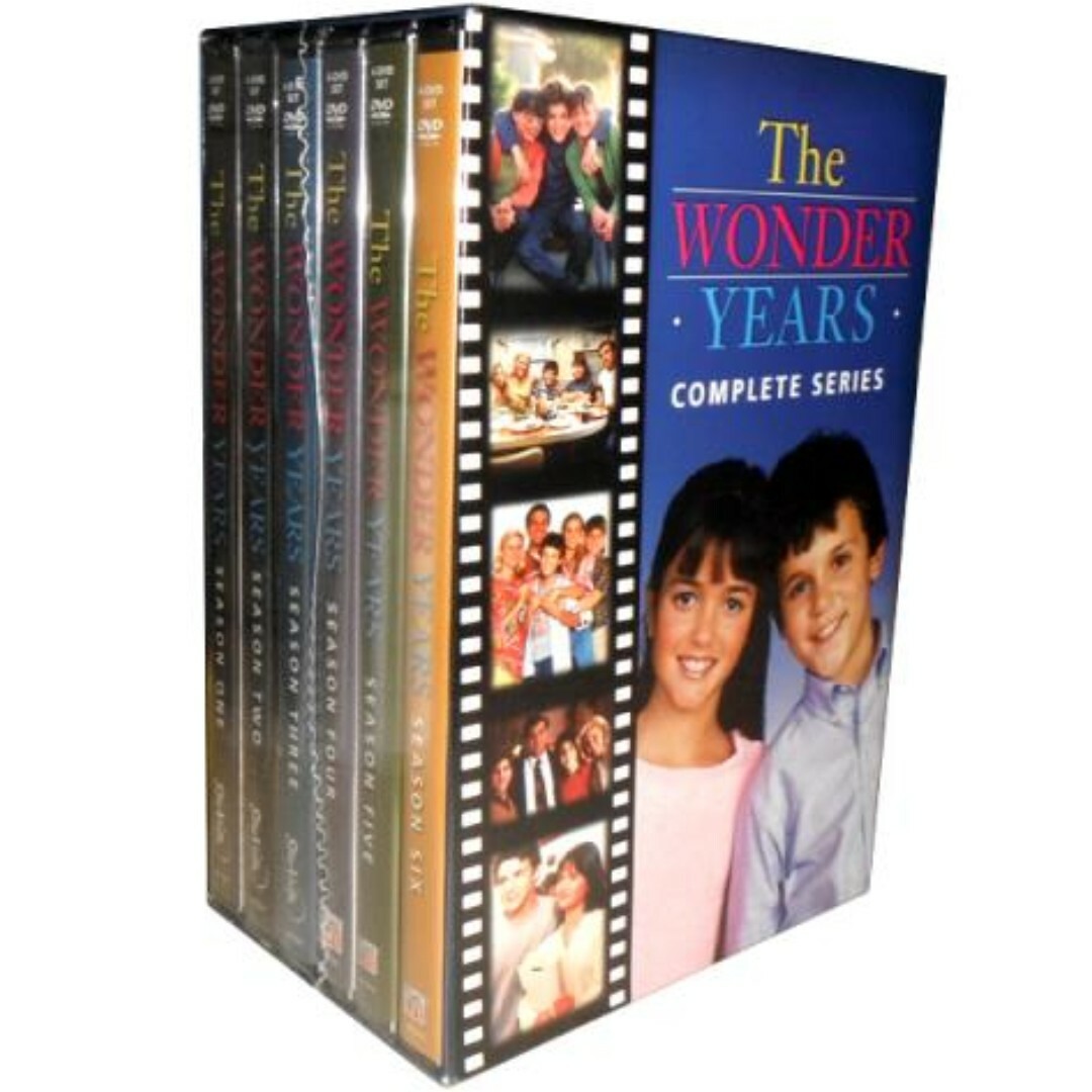 The Wonder Years Complete Series Seasons 1-6 (DVD, 22-Disc Box Set) USPS SHIPPIN The Wonder Years Complete Series Seasons 1-6 (DVD, 22-Disc Box Set) USPS SHIPPIN