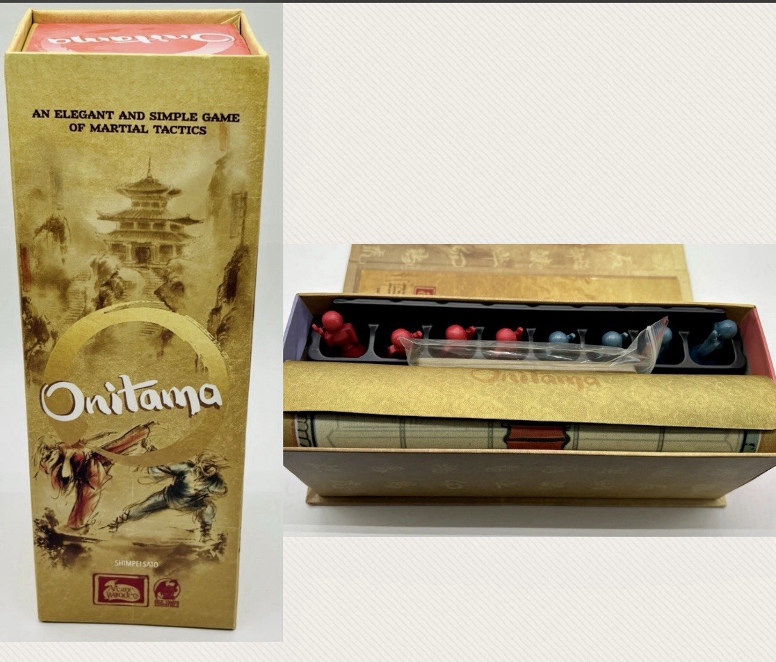 Onitama Original Board Game An Elegant and Simple Game of Martial Tactics~New OB Onitama Original Board Game An Elegant and Simple Game of Martial Tactics~New OB