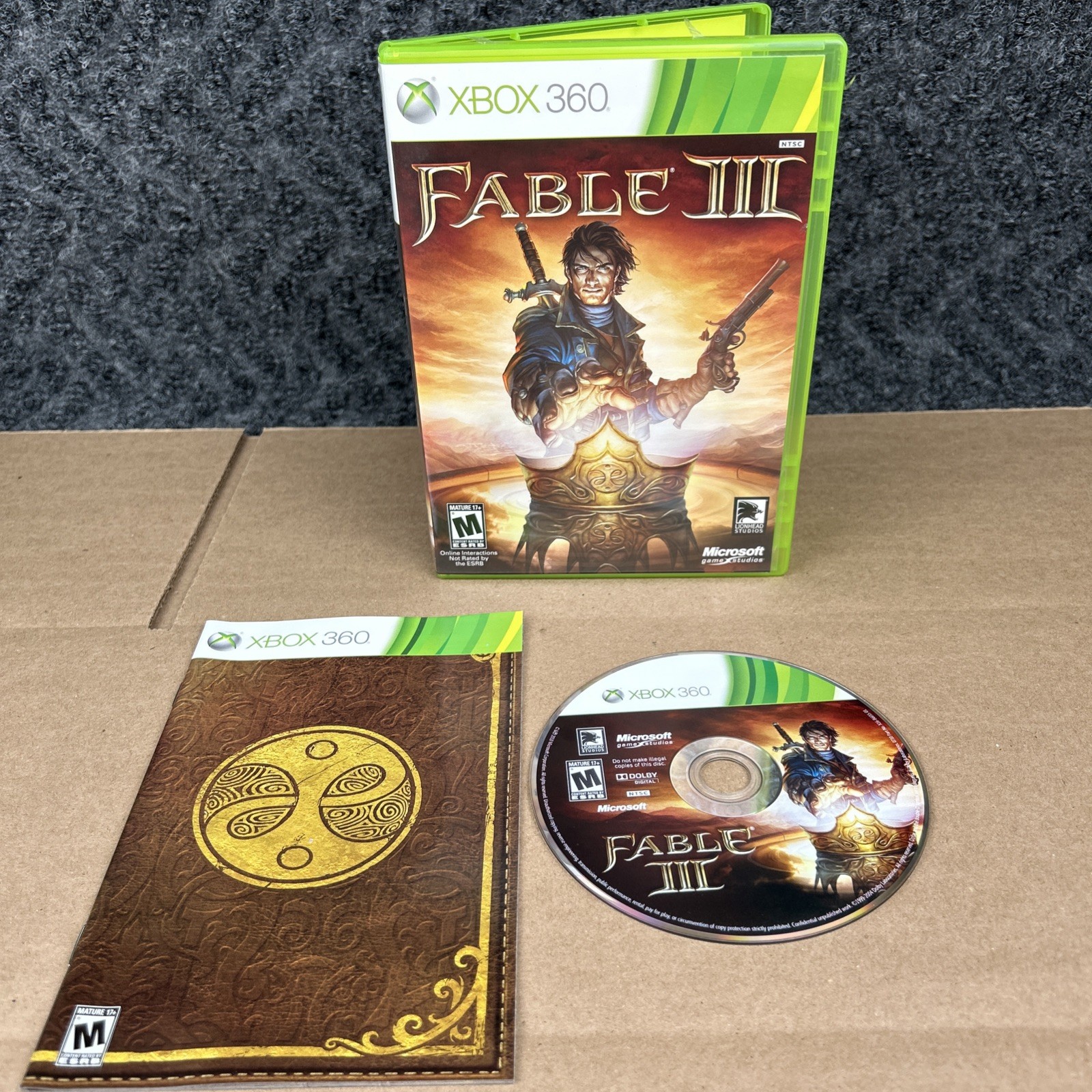 Fable III Fable 3 (Xbox 360, 2010) Complete w/ Manual Fable III Fable 3 (Xbox 360, 2010) Complete w/ Manual