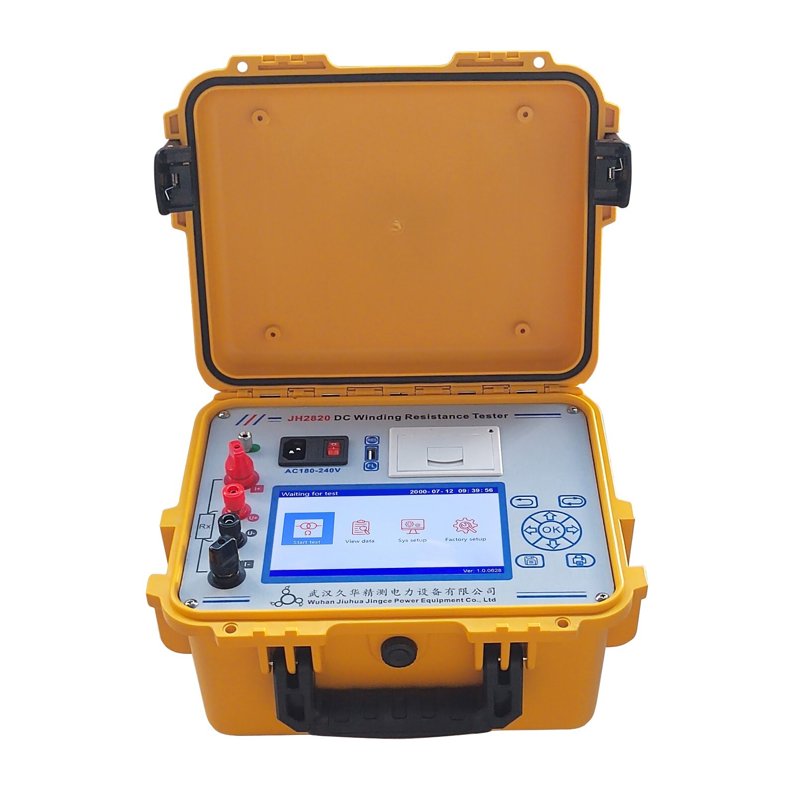 20A Large Capacity Milliohmmeter Transformer DC Winding Meter Resistance Tester