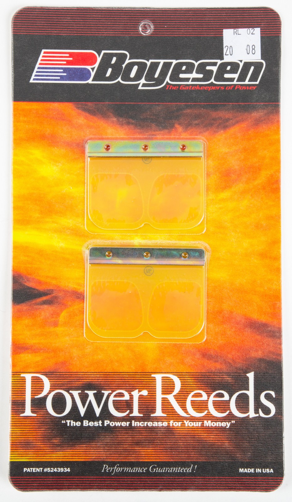 Boyesen Replacement Power Reeds for Rad Valve RL-02 Boyesen Replacement Power Reeds for Rad Valve RL-02