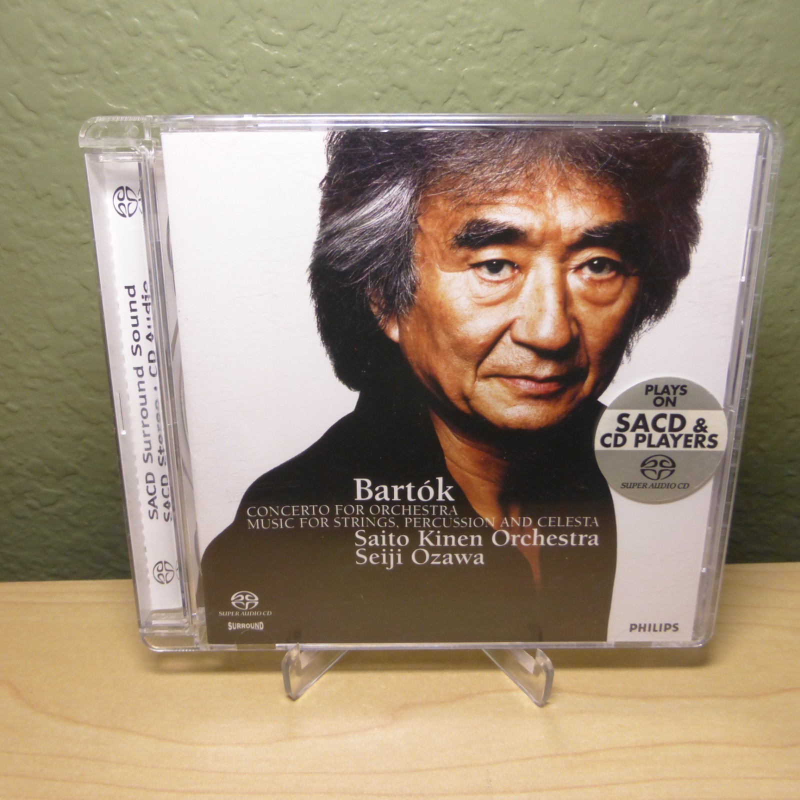 Bartók, Saito Kinen Orchestra, Seiji Ozawa Concerto For Orchestra Hybrid SACD CD Bartók, Saito Kinen Orchestra, Seiji Ozawa Concerto For Orchestra Hybrid SACD CD