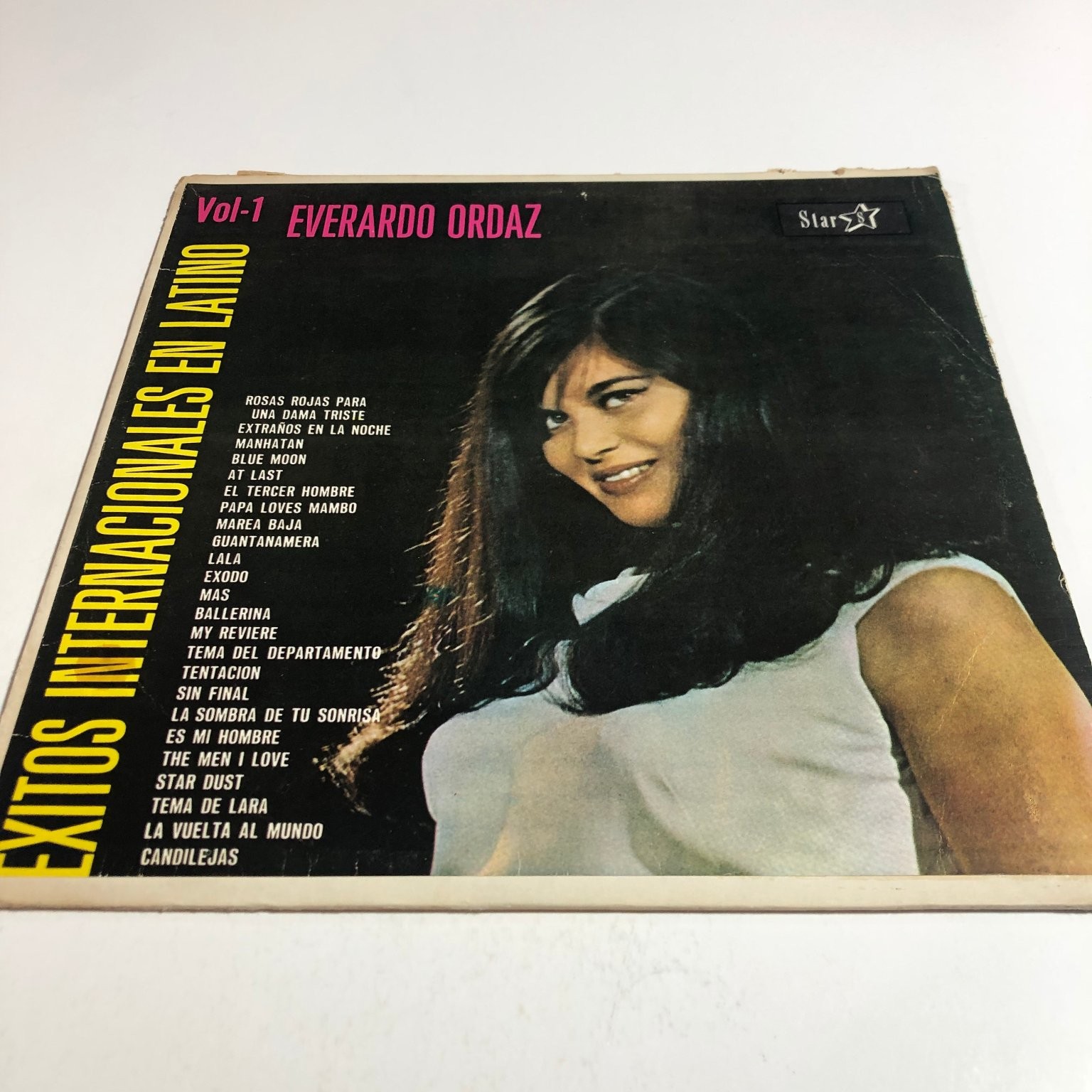 Everardo Ordaz – Exitos Internacionales En Latino Vol. 1 LP TECA Latin