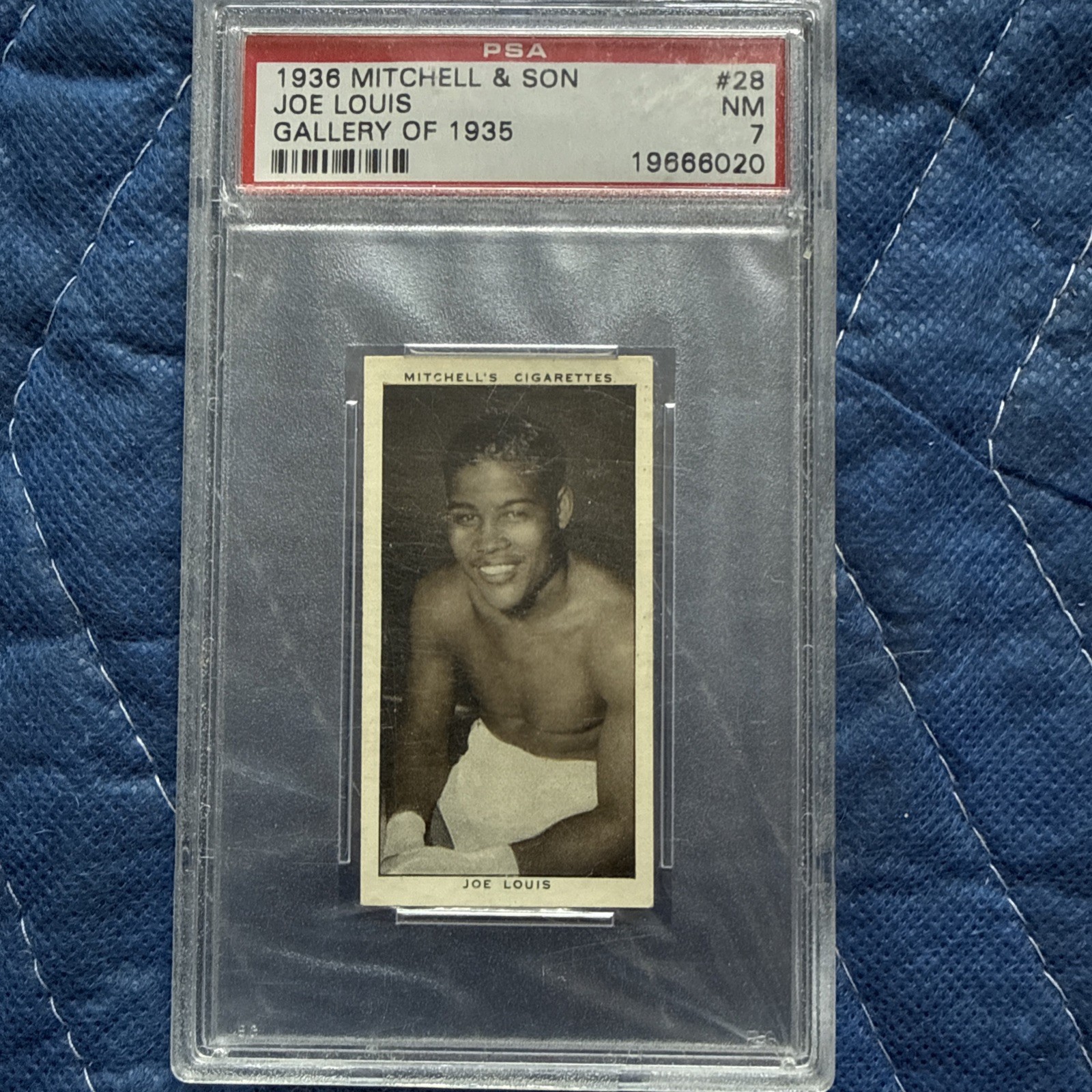 1936 Mitchell\'s A Gallery of 1935 - Joe Louis #28 1936 Mitchell\'s A Gallery of 1935 - Joe Louis #28