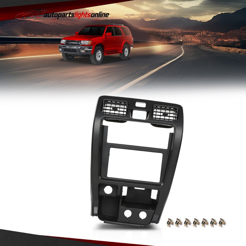 Fit For 1999-2002 Toyota 4runner Center Dash Panel Radio Climate Control Bezel