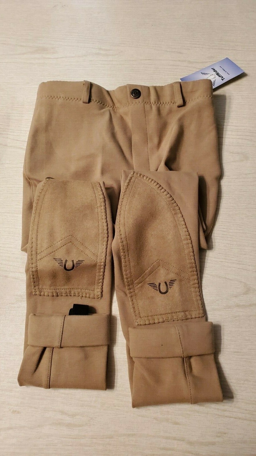NEW TUFFRIDER CHILDREN\'S JODPURS SAND 8,10,14,