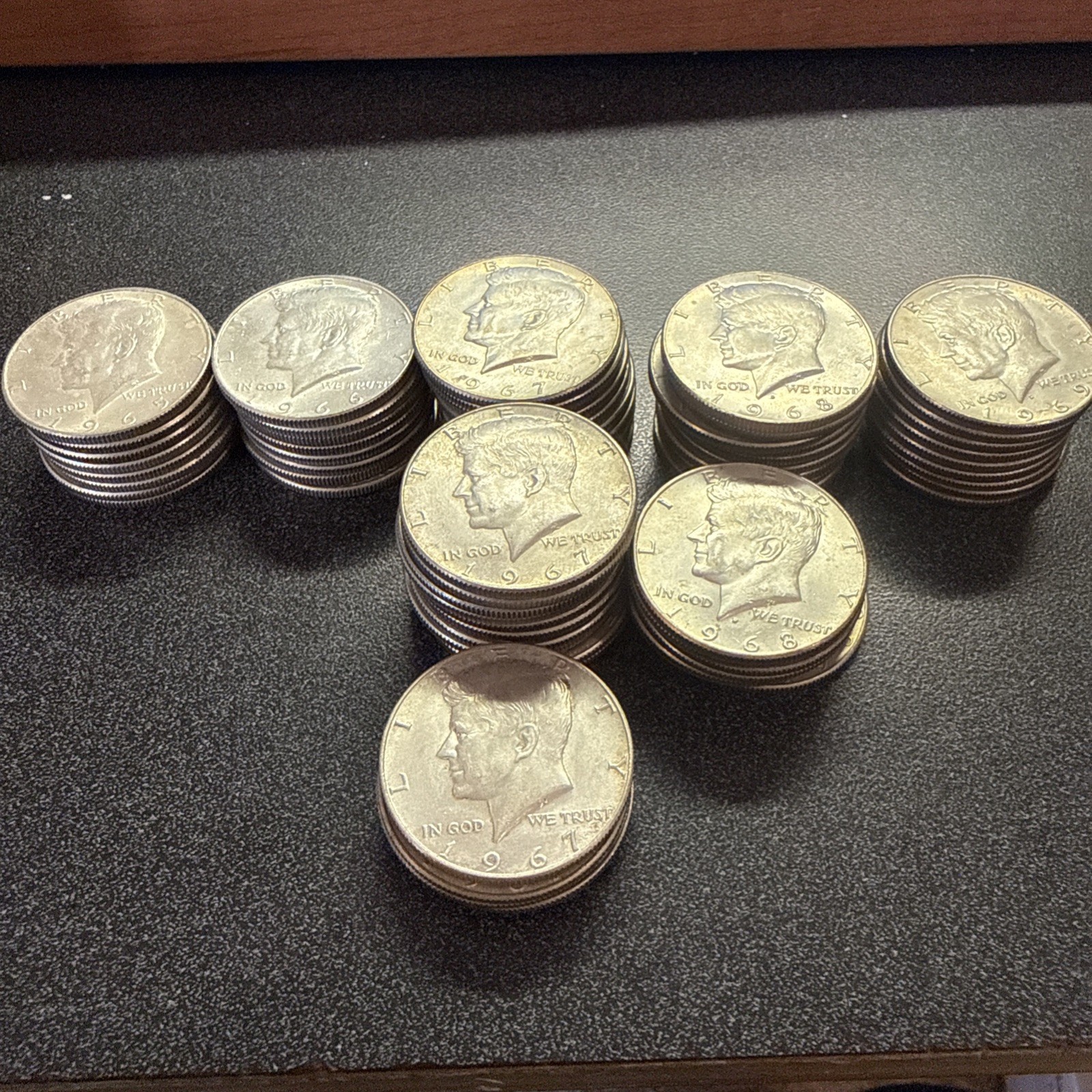 40% Silver Kennedy Half Dollar From  1967, 68-D Or 69-D, Your Choice