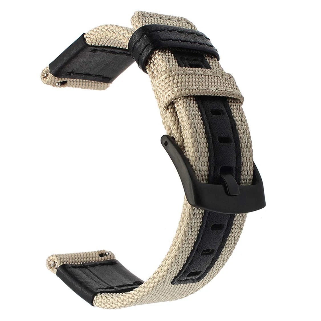 Men's Sports Watch Band High Quality Nylon Canvas Watch Strap Universal 20 22mm