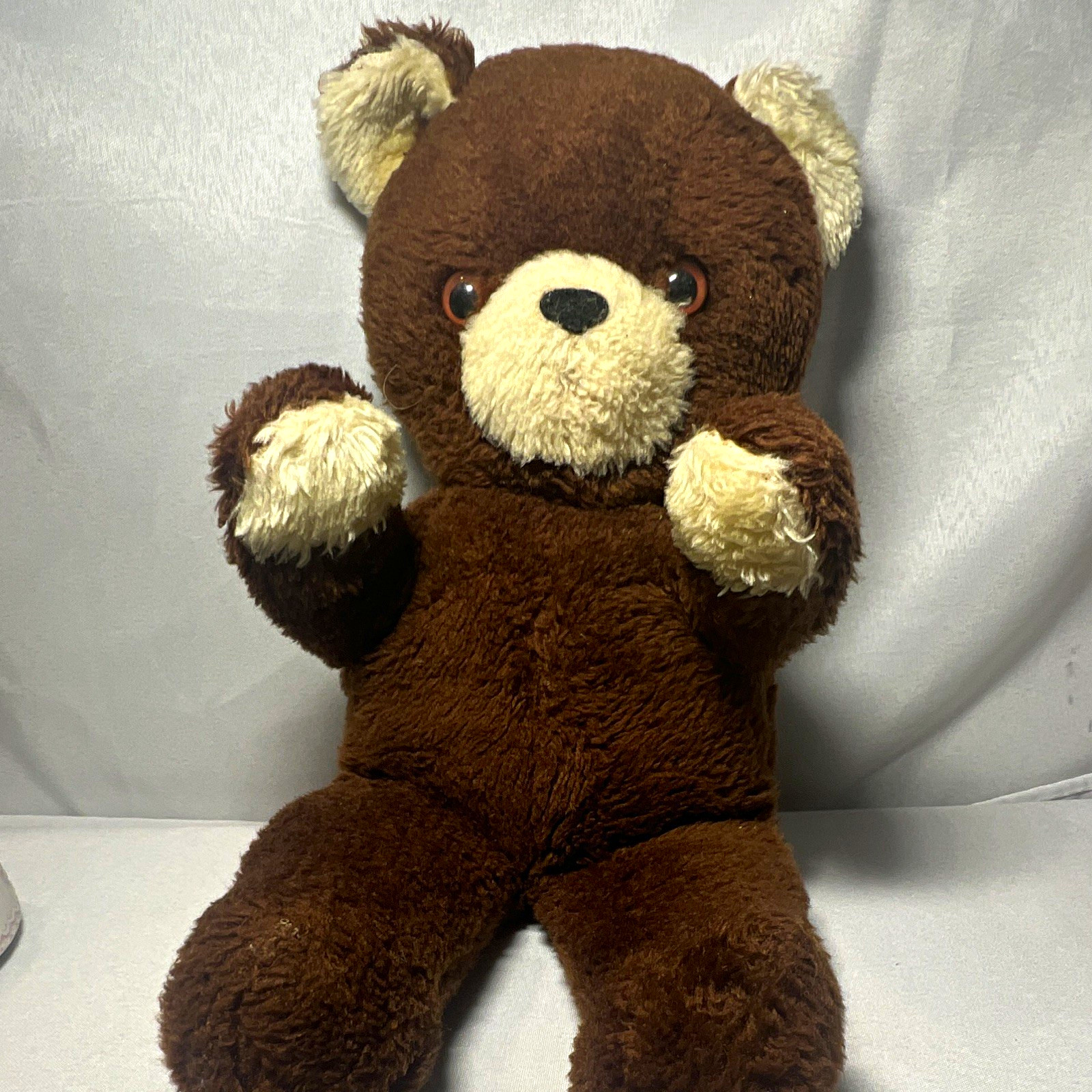 Vintage Knickerbocker Animals of Distinction Teddy Bear Brown Plush 1960s 1970s