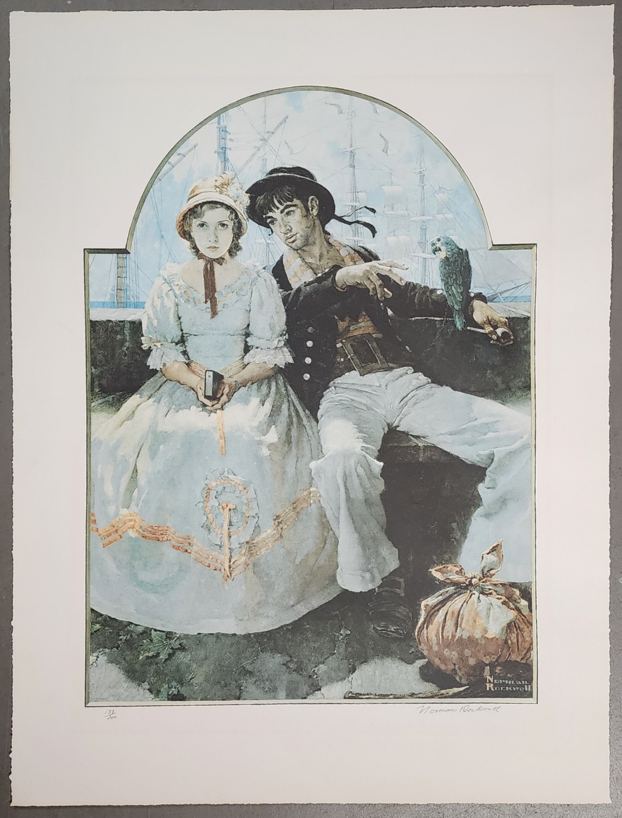 NORMAN ROCKWELL Original Collotype 