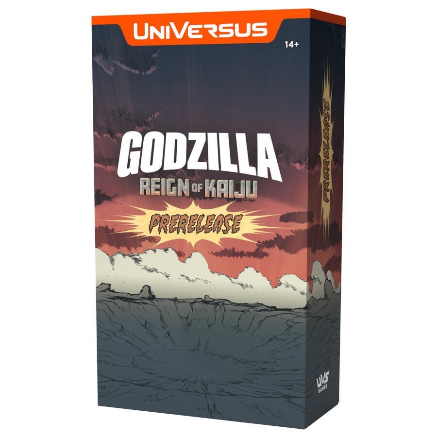 UniVersus Godzilla Reign of Kaiju Prerelease Player Kit 6 Packs + Promo