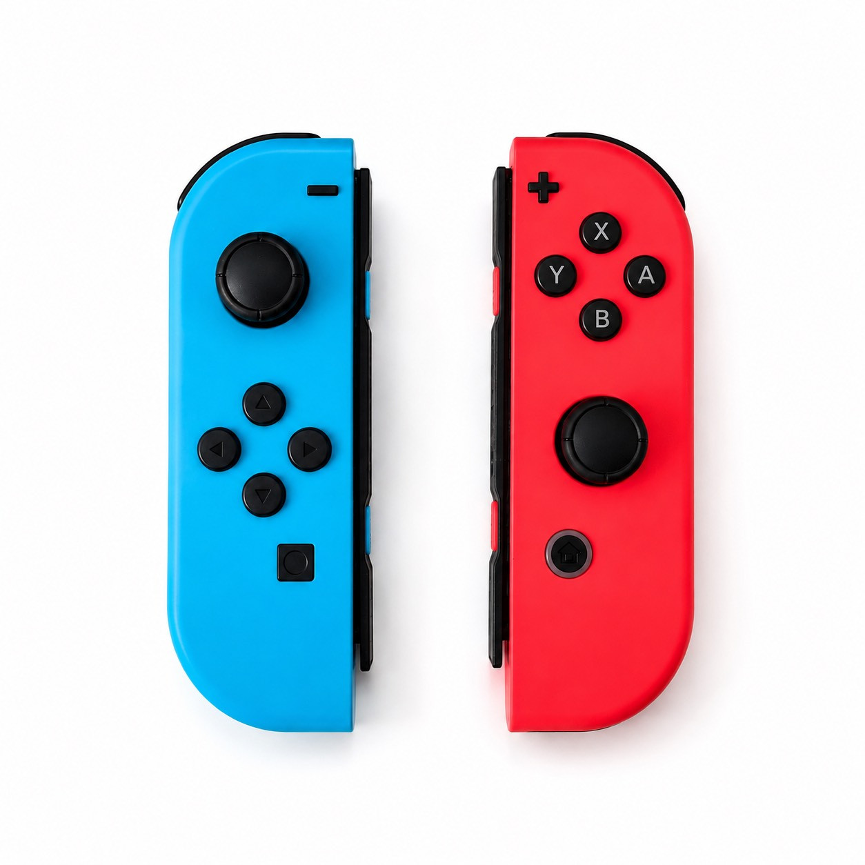 For Nintendo Switch Joy-Con Controller Neon Blue & Neon Red Set Pair(left&right)