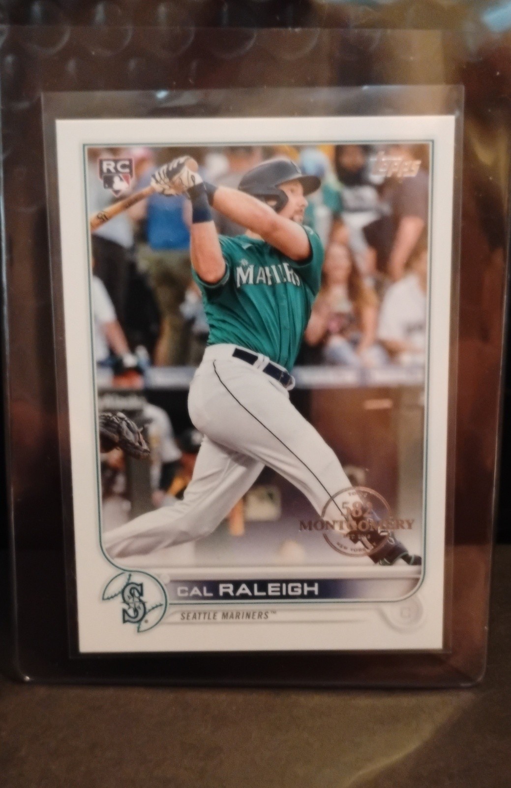2022 Topps Series 1 - Cal Raleigh #277 582 Montgomery Club (RC)