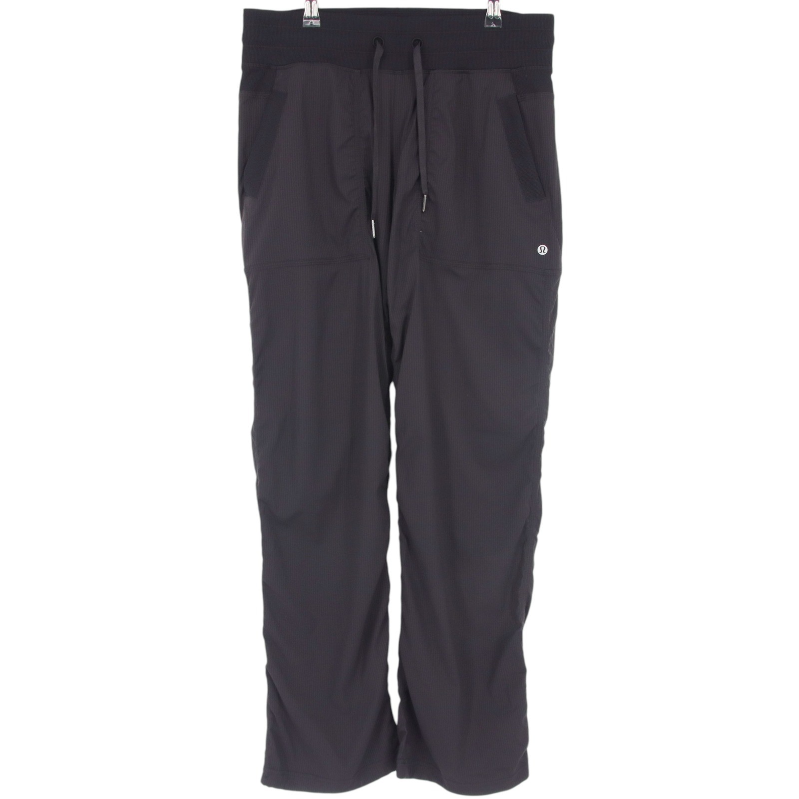 Lululemon Womens Dance Studio Mid-Rise Pants Full Length Size 8 Black LW5ENOR