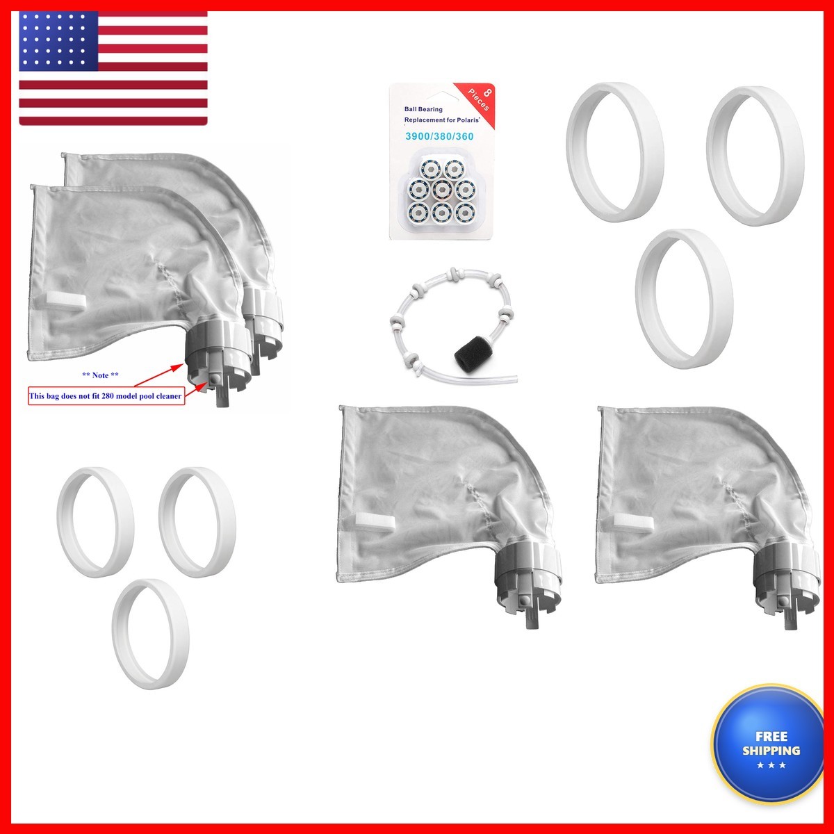 ATIE Tune-Up Rebuild Kit Replacement Zodiac Polaris Pool Cleaner Model 360/380