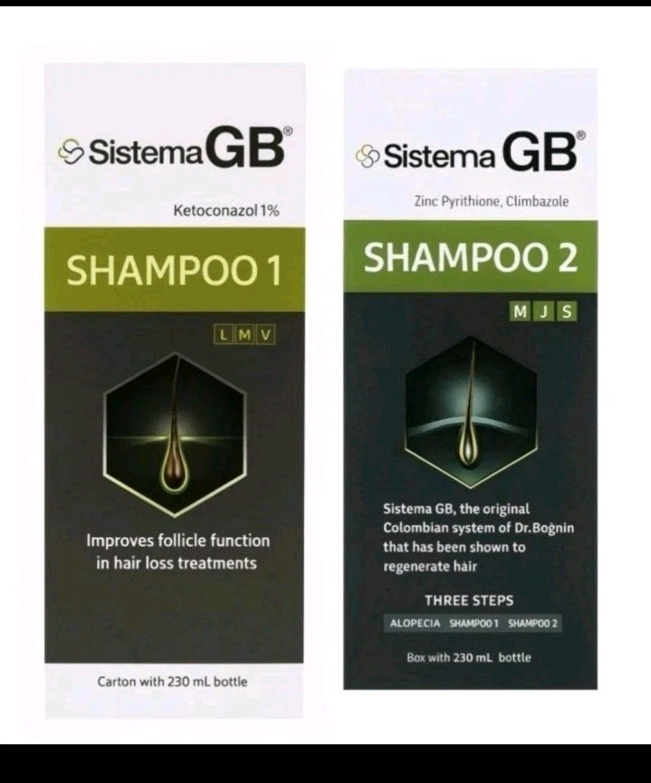 2x Pack Sistema Gb 1 -2 Shampoo For Hair Loss Treatment Combo DEAL TWO BOXES❗️🔥 2x Pack Sistema Gb 1 -2 Shampoo For Hair Loss Treatment Combo DEAL TWO BOXES❗️🔥