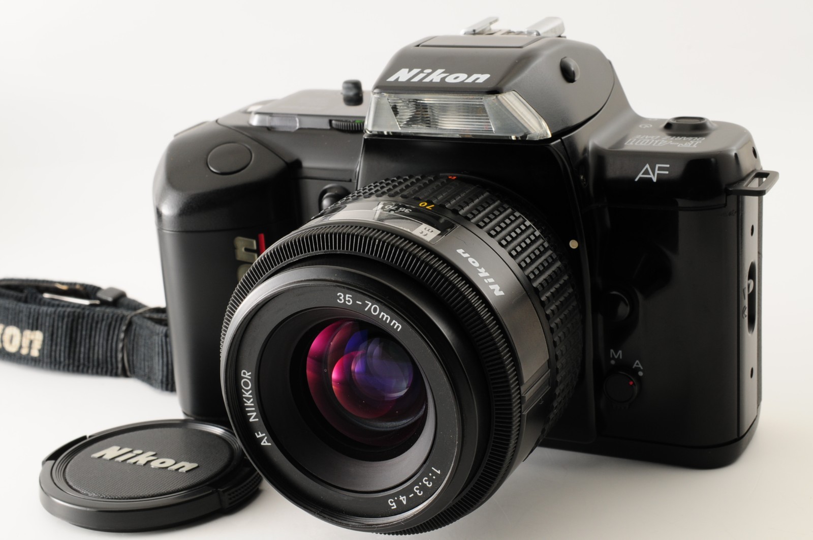 [NEAR MINT-] Nikon F-401 QD AF w/NIKKOR AF 35-70mm f/3.3-4.5 Lens JAPAN #A91