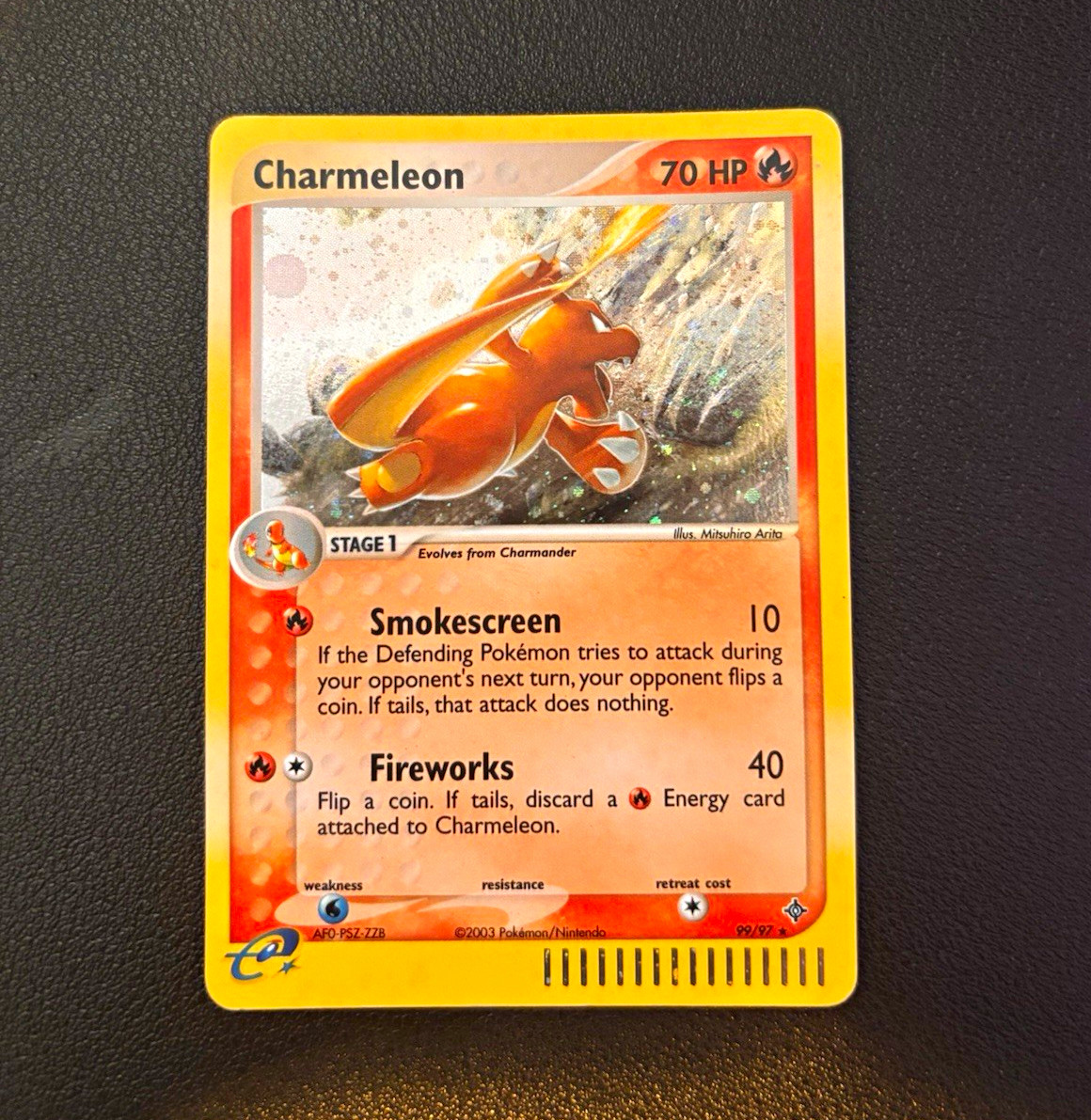 Charmeleon 99/97 Secret Rare Holo EX Dragon English Charmeleon 99/97 Secret Rare Holo EX Dragon English