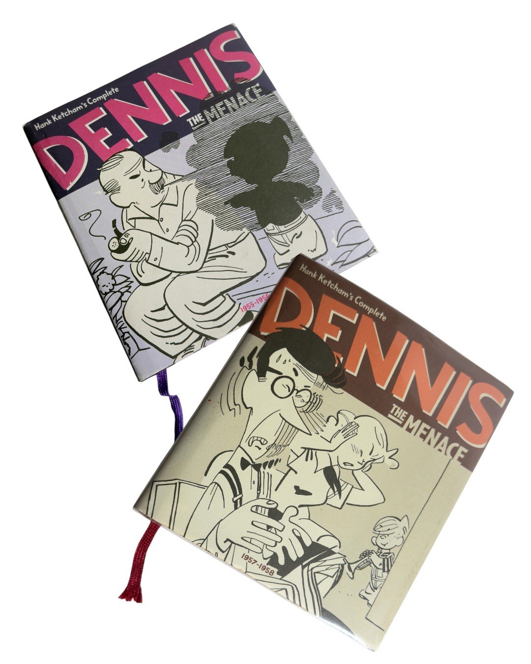 Hank Ketcham's Complete Dennis the Menace Hardcover Vol 3 & 4 Fantagraphics Lot
