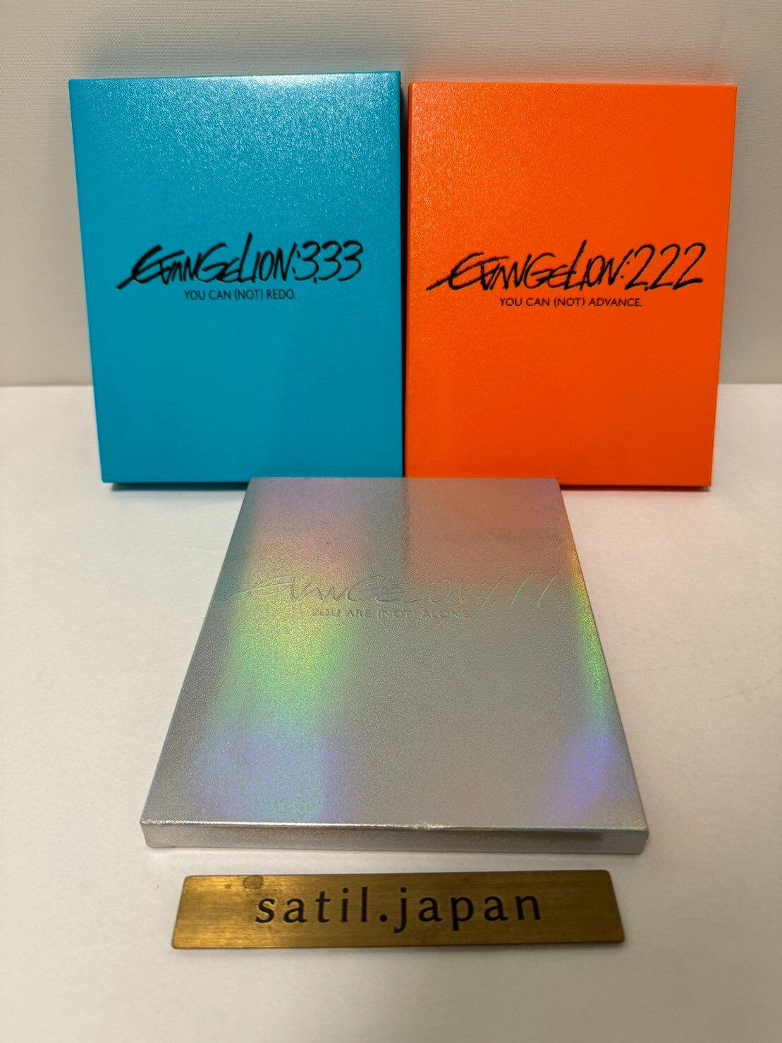 Rebuild of EVANGELION 1.11 & 2.22 & 3.33 Blu-ray Complete Set Limited Edition