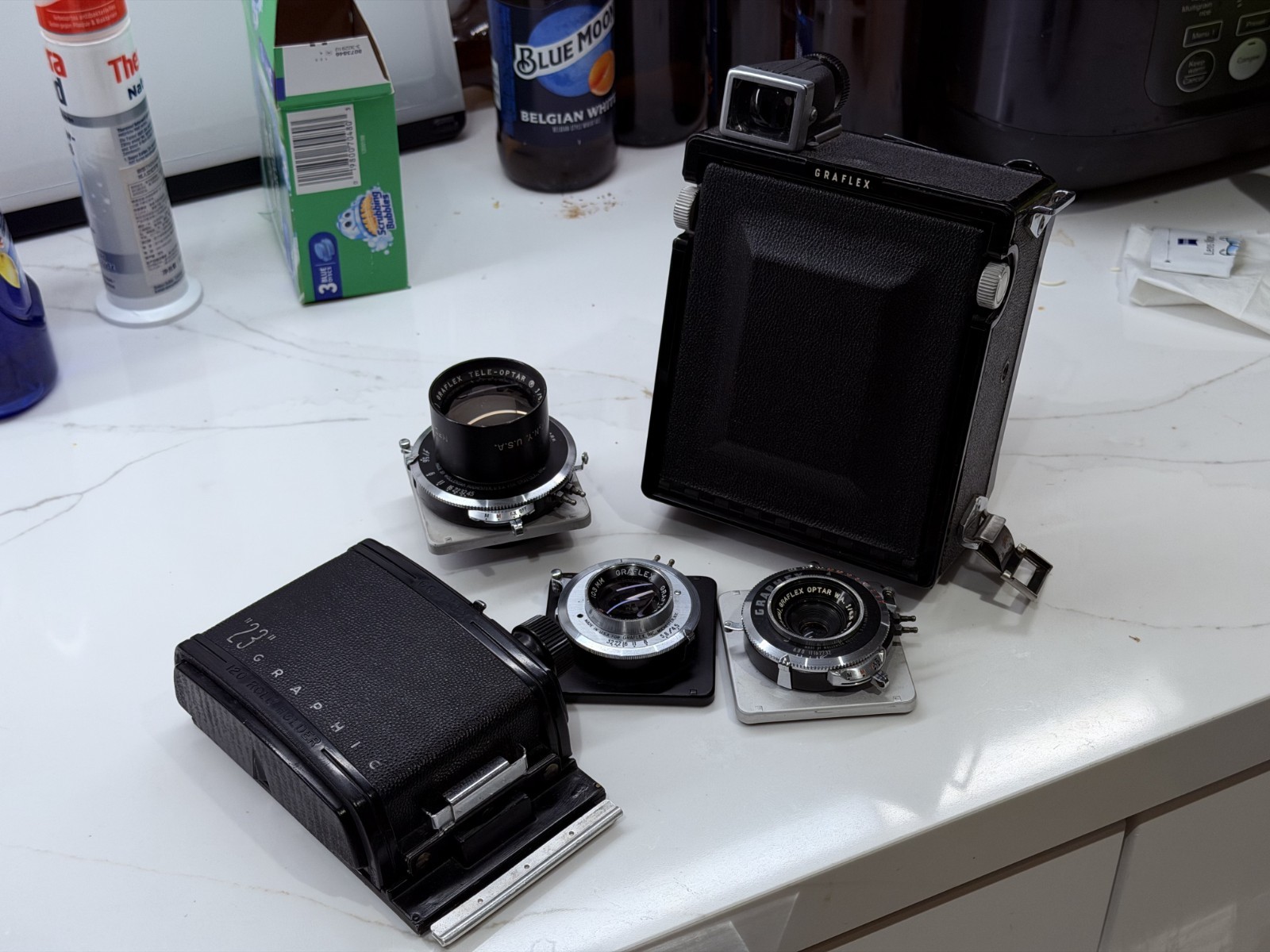 Graflex Century Graphic 23 camera Kit RARE