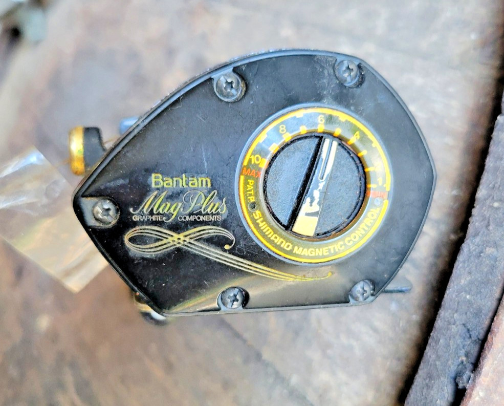 Beautiful Vintage Shimano Bantam Mag Plus BMP 150X Japan 5:1 High Speed Reel