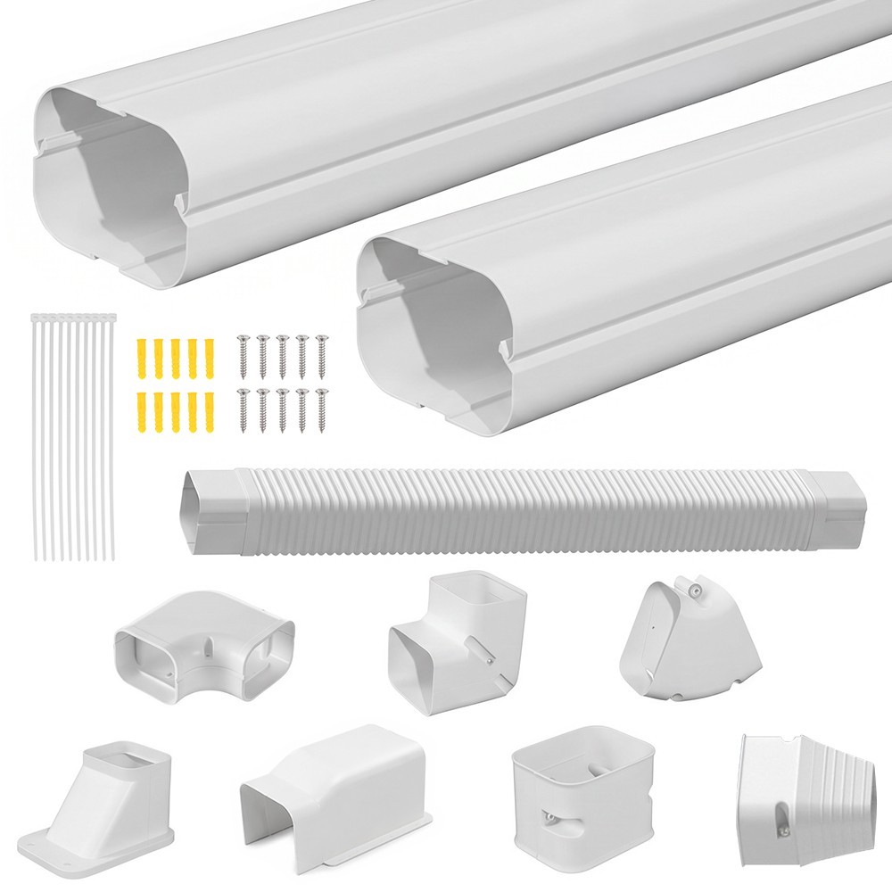 For Mini Split/Central Air Conditioner Decorative PVC 3\