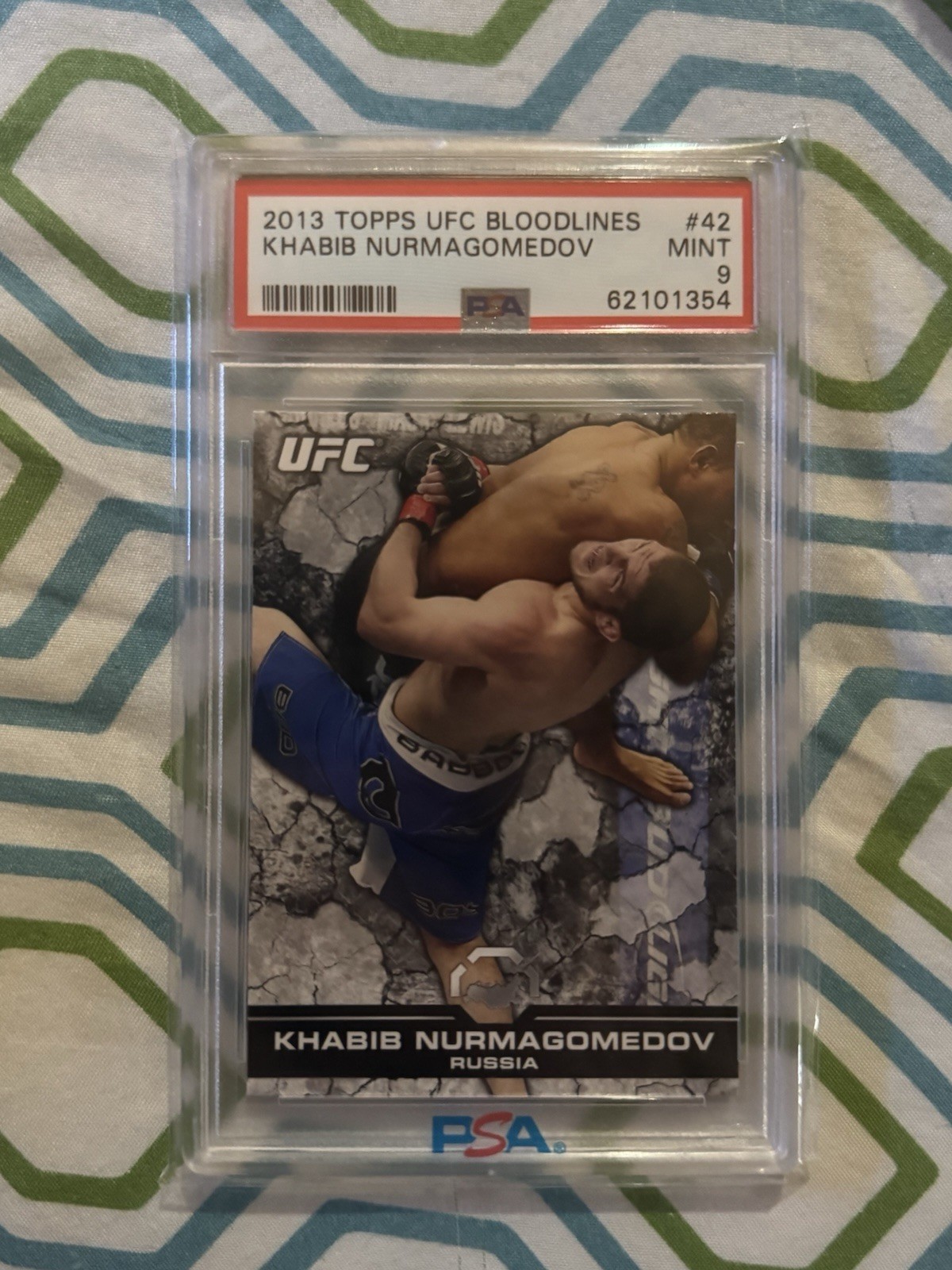 2013 Topps UFC Bloodlines - Khabib Nurmagomedov #42 2013 Topps UFC Bloodlines - Khabib Nurmagomedov #42