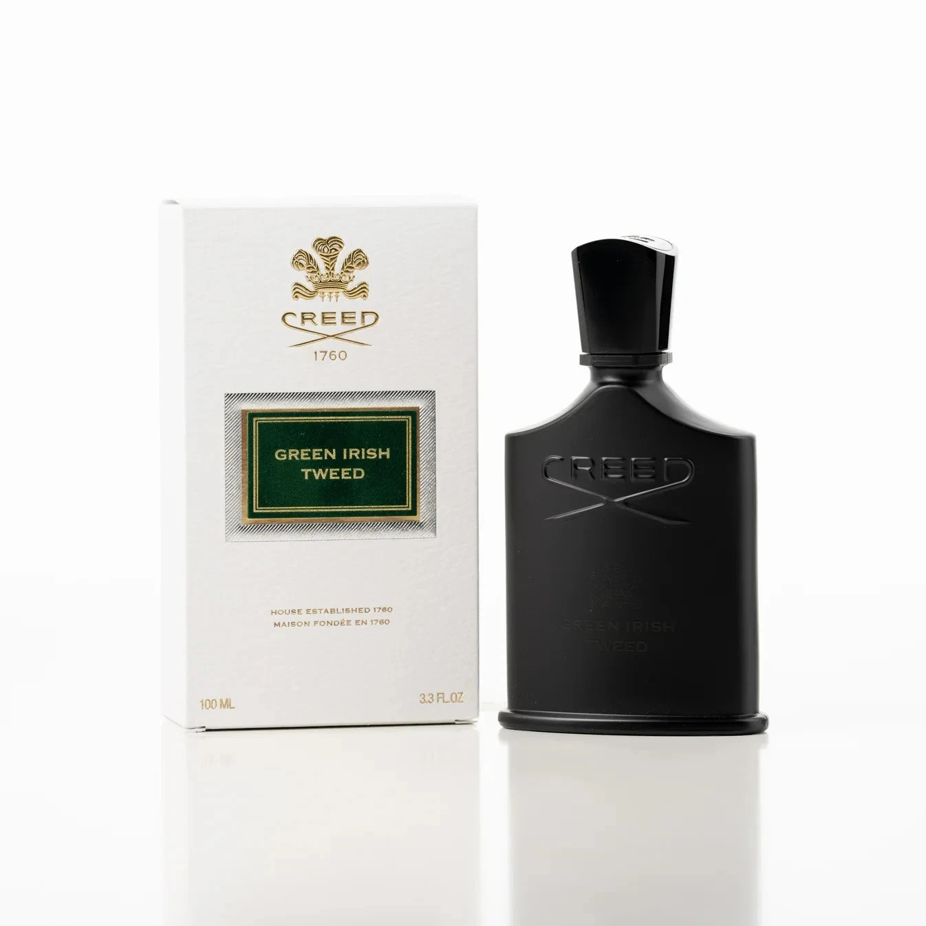 Creed Green Irish Tweed 3.3 Oz / 100ml Men\'s EDP Spray - New In Box - Fresh