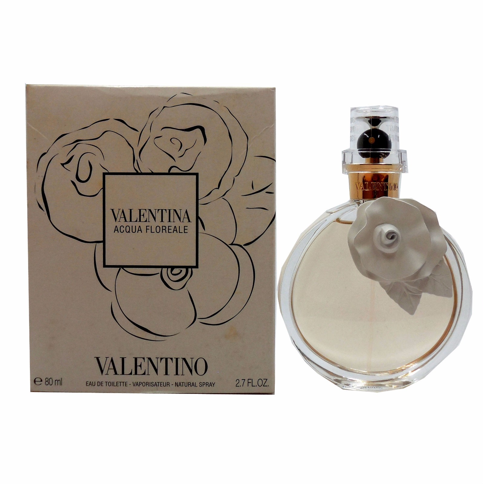 VALENTINA ACQUA FLOREALE BY VALENTINO EAU DE TOILETTE SPRAY 80 ML/ 2.7 FL.OZ (T)