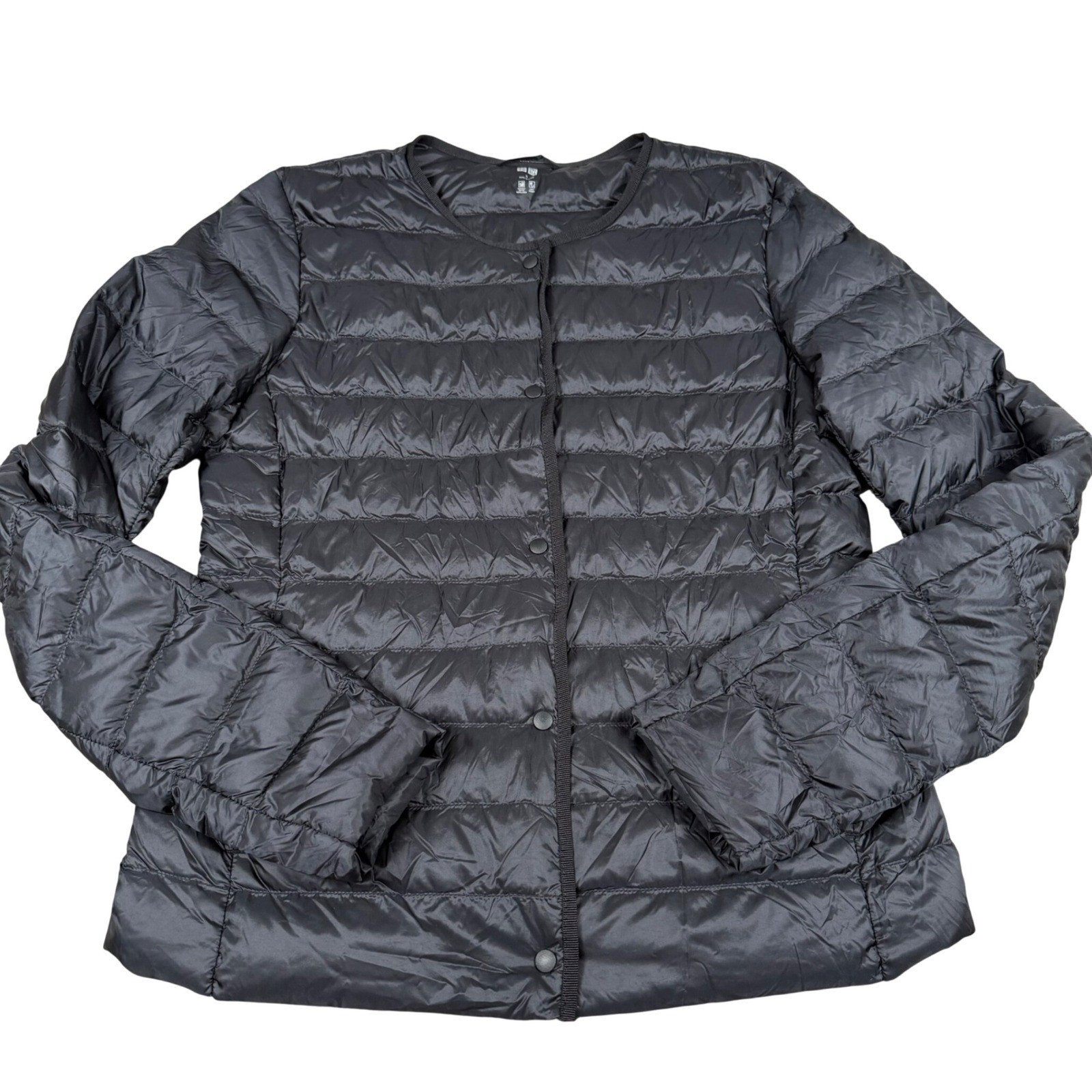 Uniqlo Ultra Light Down Compact Jacket Black Small Water Repellent Puffer 403040