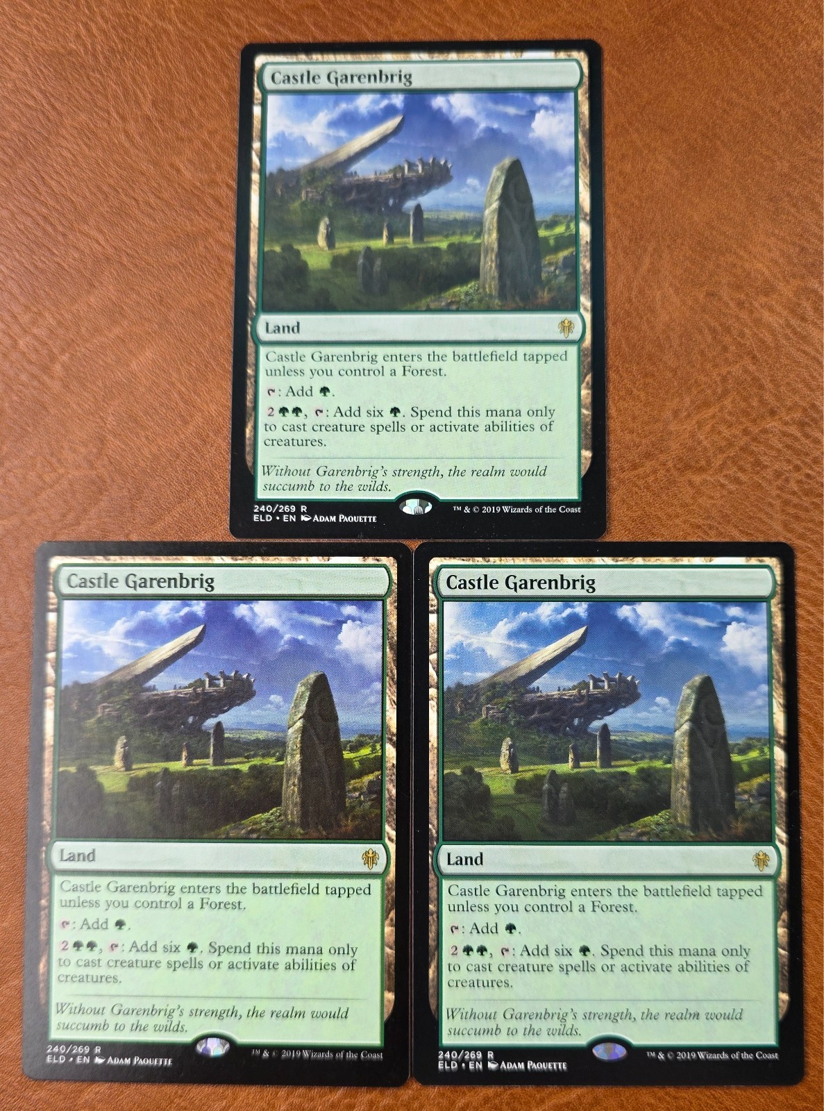 1x Castle Garenbrig Throne of Eldraine