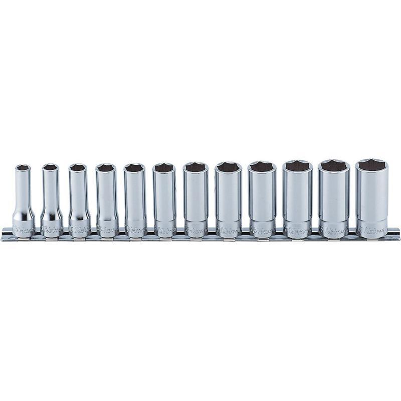 Koken RS3300M/12 3/8 Sq. Dr. Socket set 8mm-19mm 6 point 12 pieces Koken RS3300M/12 3/8 Sq. Dr. Socket set 8mm-19mm 6 point 12 pieces