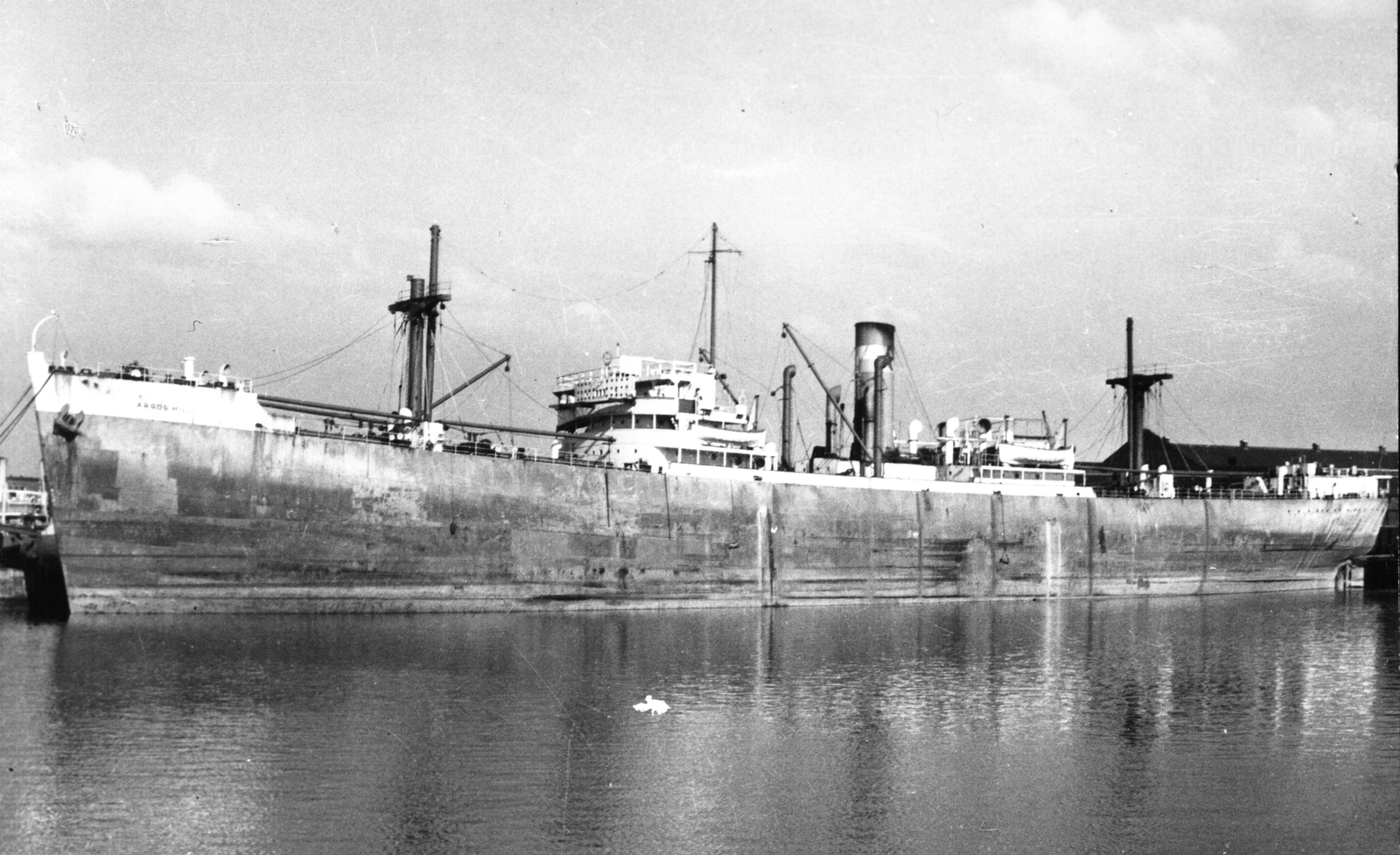 Argos Hill Ship of the Counties Line Shipping Co OLD PHOTO Argos Hill Ship of the Counties Line Shipping Co OLD PHOTO
