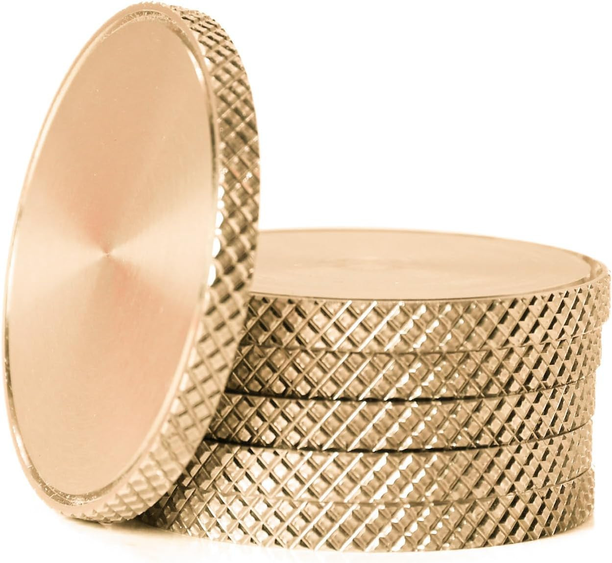 10PCS 32Mm CNC Milled Knurled Edge Brass Coin Blanks 3Mm Thick Round 10PCS 32Mm CNC Milled Knurled Edge Brass Coin Blanks 3Mm Thick Round