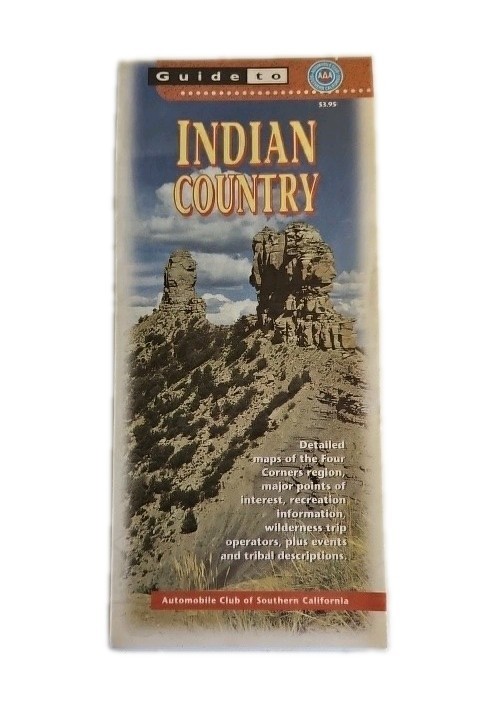 Indian Country Guide Map AAA