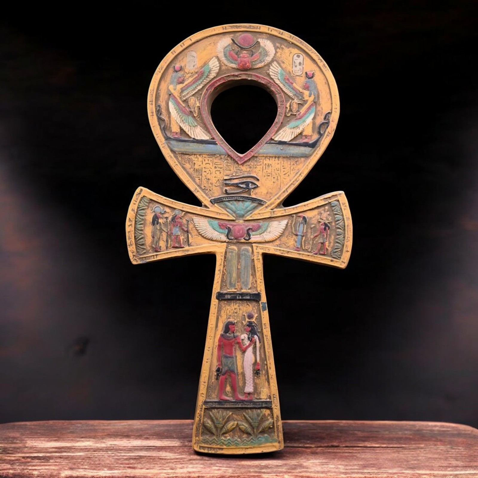 Unique Ancient Egyptian Antiquities Ankh Key to Life Hieroglyphic Pharaonic BC
