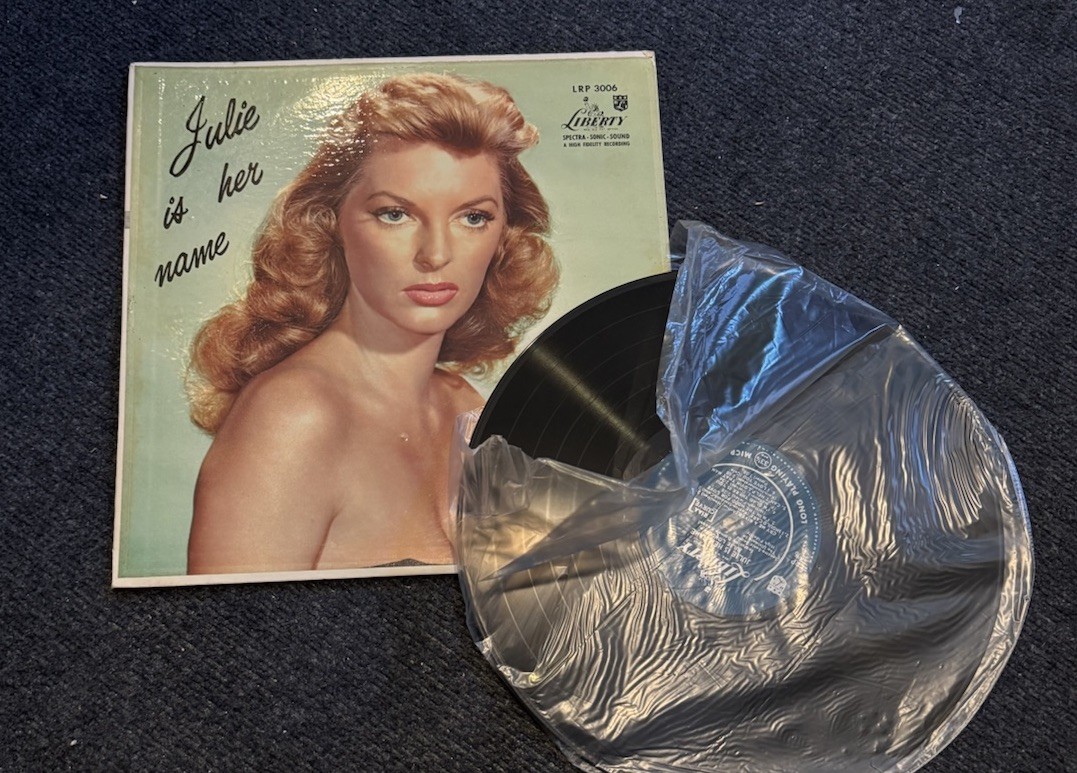 JULIE LONDON is HER NAME Album NEVER PLAYED? Vinyl Record still In Plastic