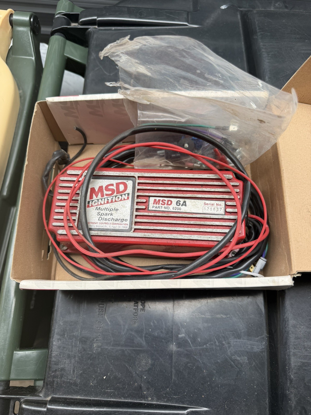 MSD 6A Electronic Ignition box PN 6200 MSD 6A Electronic Ignition box PN 6200