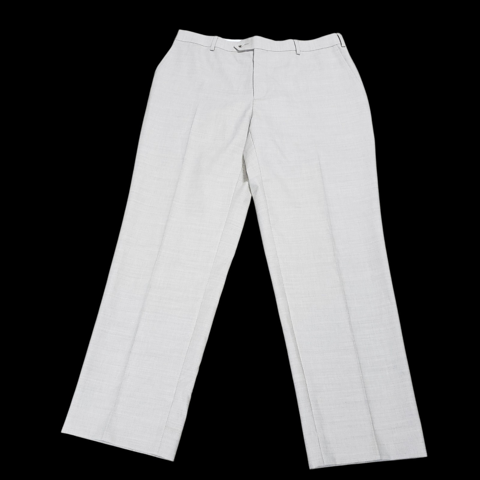 NEW Suitsupply Pants Mens 34x30 Straight Leg Trousers Lanificio Rogna 4PLY Wool