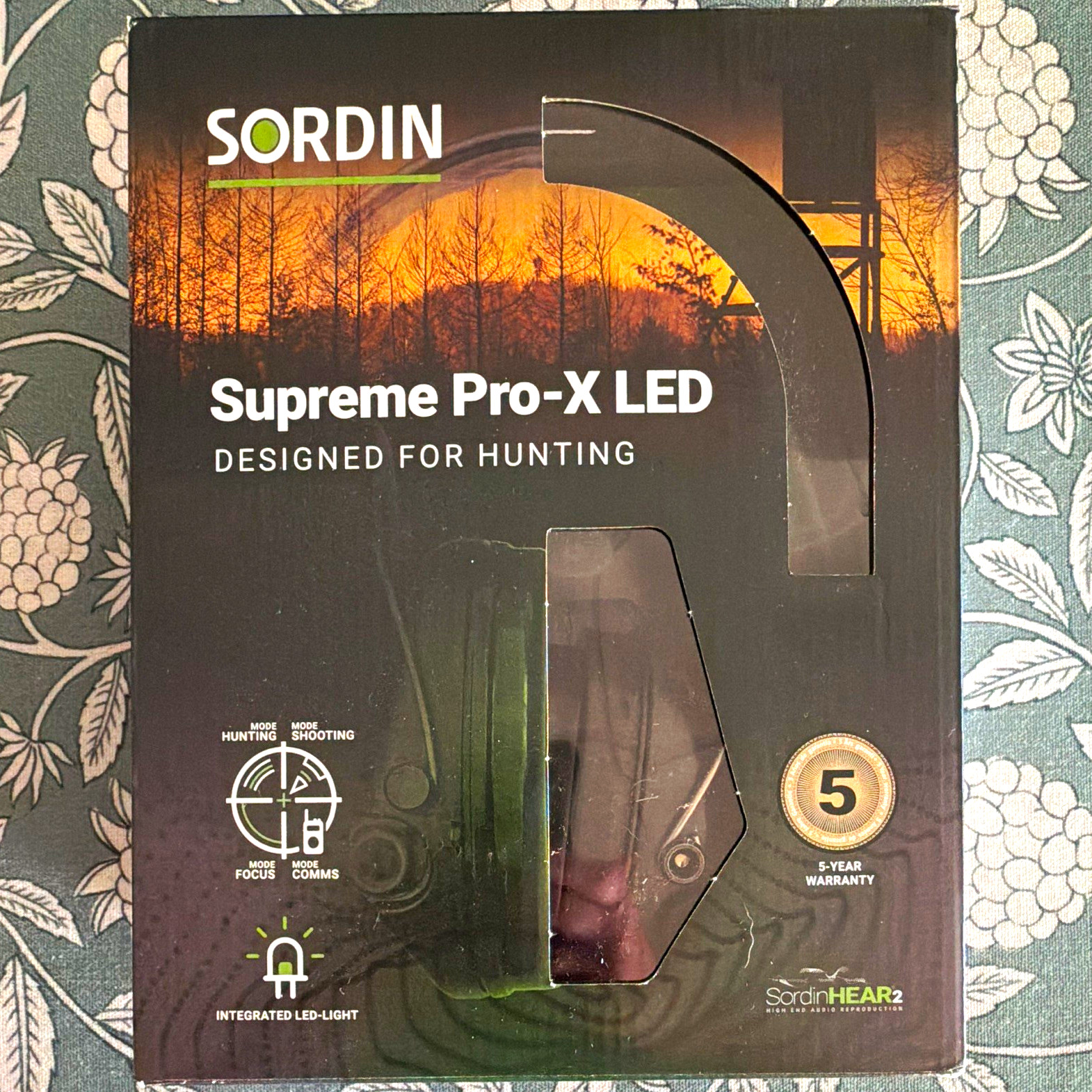 Sordin Supreme Pro-X LED Ear Defenders Sordin Supreme Pro-X LED Ear Defenders
