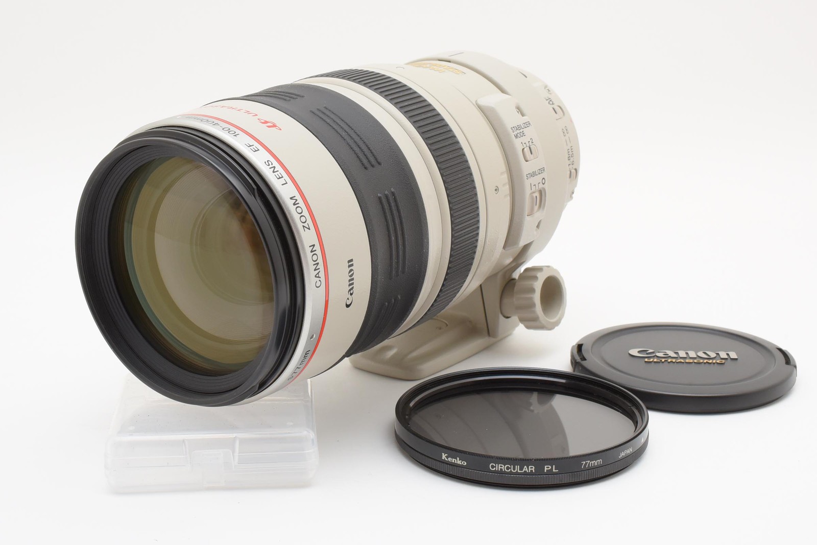 [Top MINT/ w f lens cap,filter] CANON EF 100-400mm F/4.5-5.6 L IS USM From JAPAN