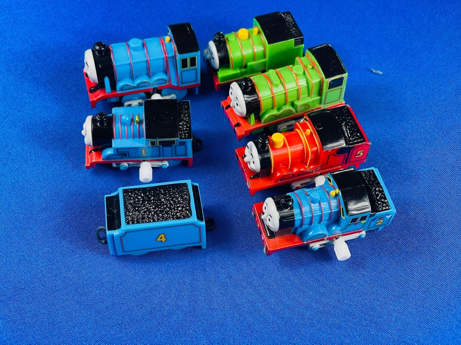 The Big Six THOMAS JAMES HENRY PERCY EDWARD GORDON Capsule Plarail 