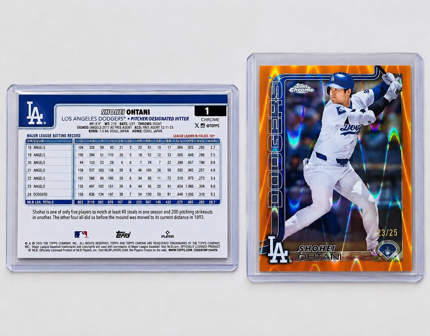 Topps Chrome 26’ Ohtani /25 , Read Description Topps Chrome 26’ Ohtani /25 , Read Description